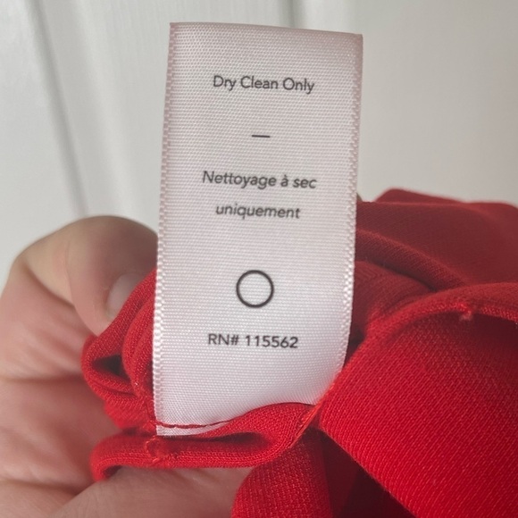 NWT LIKELY x REVOLVE Red Strapless Ruffle Driggs Midi Cocktail Dress 0 valentine - Picture 7 of 10